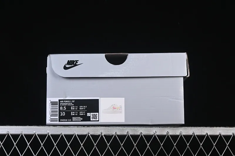 All categories Nk Air Force 1 Air Force series Nk Air Force 1 Low Air Force low top Nike Air Force 1'07 Low Four hook rainbow cake Air Force 1 low top casual sneakers ZH0316-115